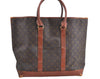 Auth Louis Vuitton Monogram Sac Weekend GM Vintage Tote Hand Bag Old Model K5211