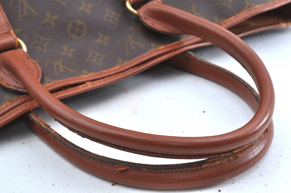 Auth Louis Vuitton Monogram Sac Weekend GM Vintage Tote Hand Bag Old Model K5211