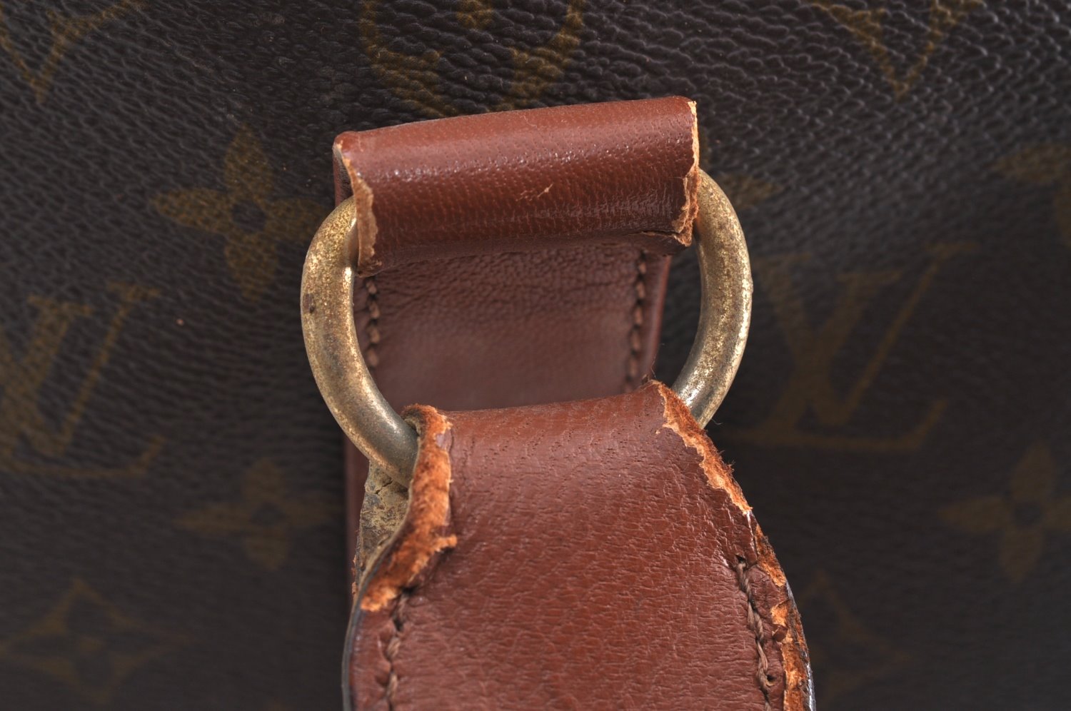 Auth Louis Vuitton Monogram Sac Weekend GM Vintage Tote Hand Bag Old Model K5211