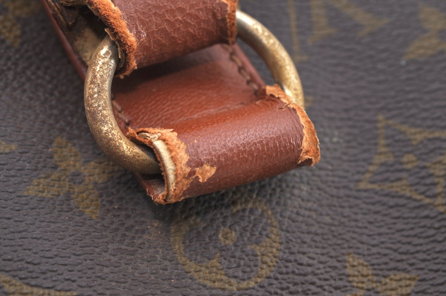 Auth Louis Vuitton Monogram Sac Weekend GM Vintage Tote Hand Bag Old Model K5211