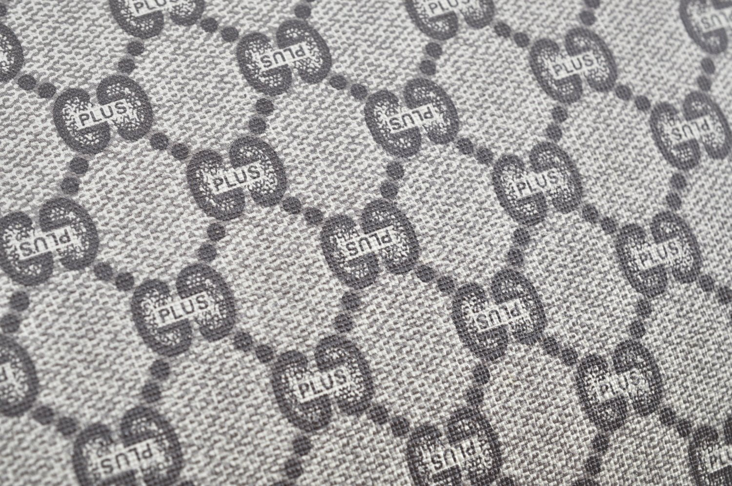 Authentic GUCCI GG Plus Clutch Hand Bag Purse PVC Leather Brown K5214