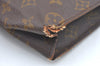 Auth Louis Vuitton Monogram Poche Toilette 26 Cosmetics Pouch Old Model LV K5217