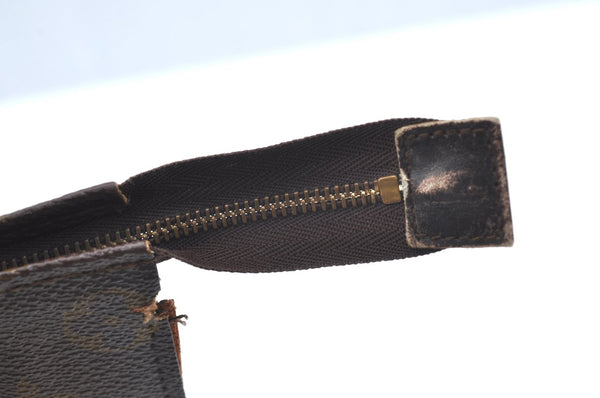 Auth Louis Vuitton Monogram Poche Toilette 26 Cosmetics Pouch Old Model LV K5217