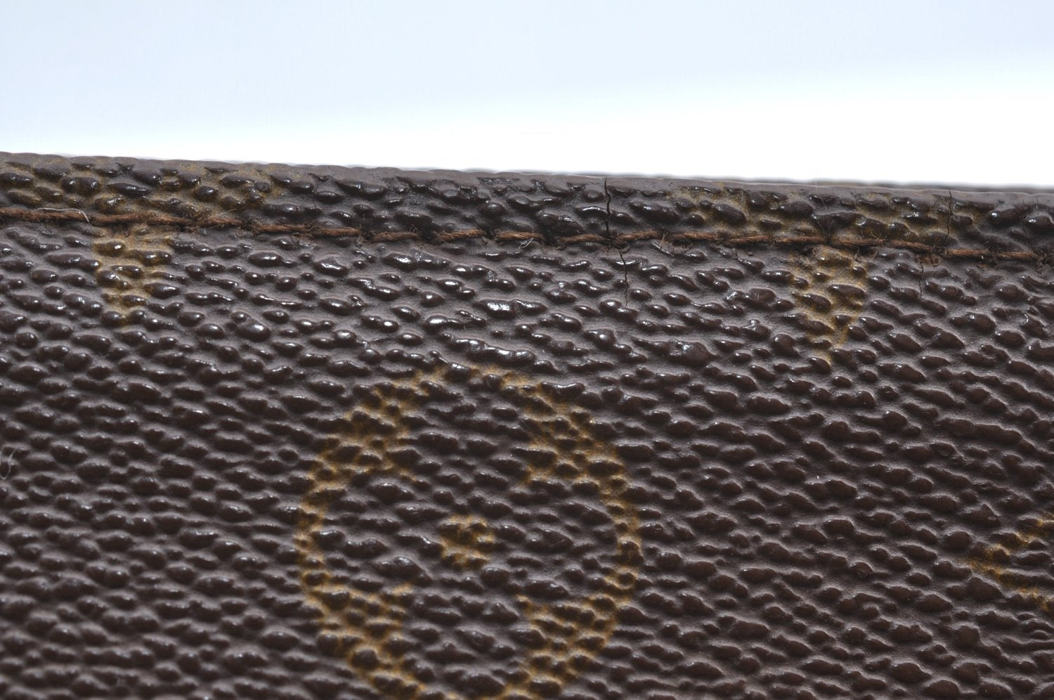 Auth Louis Vuitton Monogram Poche Toilette 26 Cosmetics Pouch Old Model LV K5217