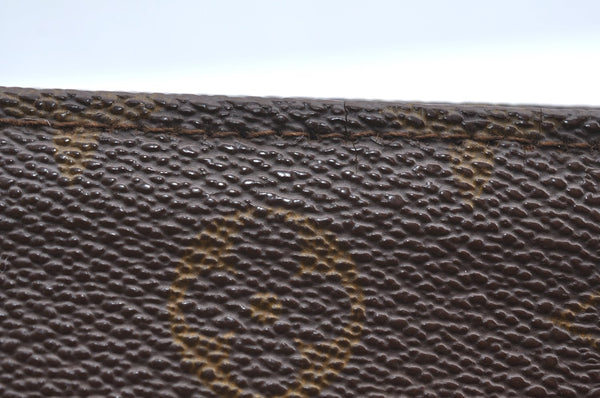Auth Louis Vuitton Monogram Poche Toilette 26 Cosmetics Pouch Old Model LV K5217