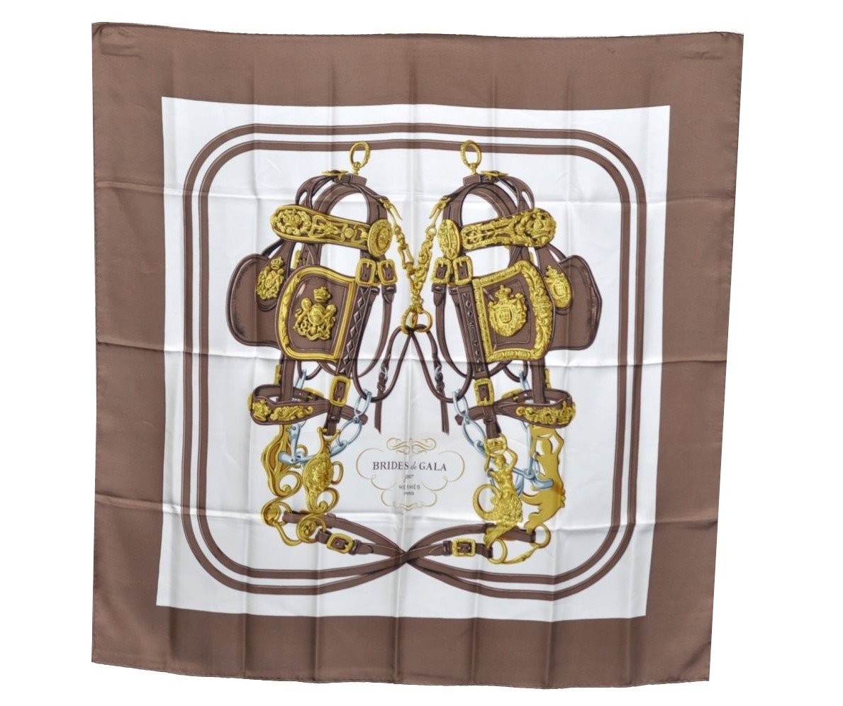 Authentic HERMES Carre 90 Scarf 