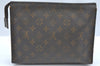 Authentic Louis Vuitton Monogram Poche Toilette 26 Cosmetics Pouch Junk K5224