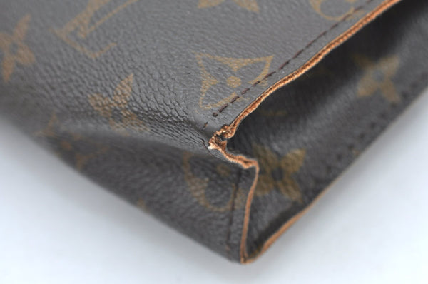 Authentic Louis Vuitton Monogram Poche Toilette 26 Cosmetics Pouch Junk K5224