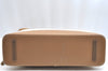 Authentic PRADA Nylon Tessuto Leather Shoulder Tote Bag Beige K5225