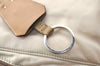 Authentic PRADA Nylon Tessuto Leather Shoulder Tote Bag Beige K5225