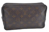 Auth Louis Vuitton Monogram Trousse Toilette 23 Clutch Bag M47524 Junk K5227