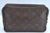 Auth Louis Vuitton Monogram Trousse Toilette 23 Clutch Bag M47524 Junk K5227