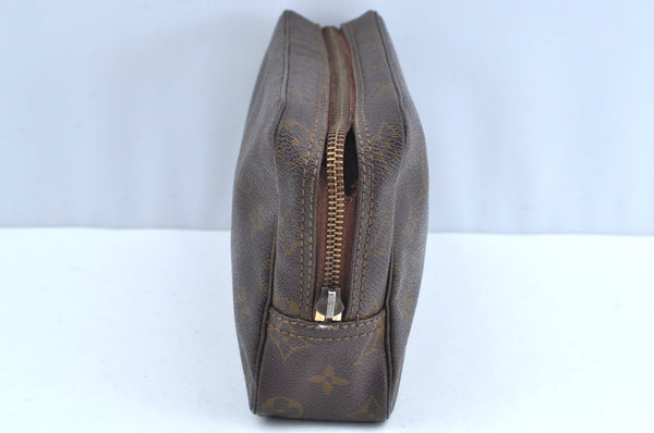 Auth Louis Vuitton Monogram Trousse Toilette 23 Clutch Bag M47524 Junk K5227