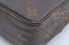 Auth Louis Vuitton Monogram Trousse Toilette 23 Clutch Bag M47524 Junk K5227