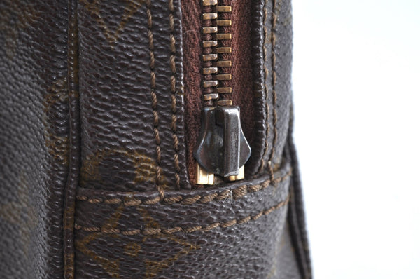 Auth Louis Vuitton Monogram Trousse Toilette 23 Clutch Bag M47524 Junk K5227