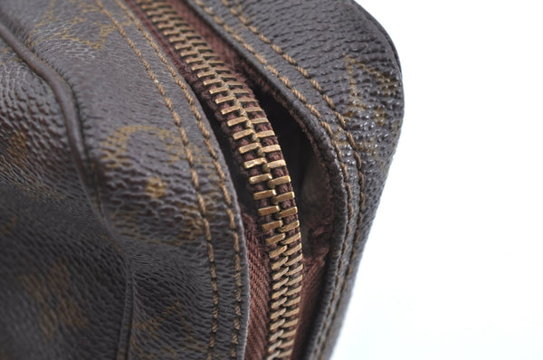 Auth Louis Vuitton Monogram Trousse Toilette 23 Clutch Bag M47524 Junk K5227