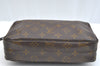 Auth Louis Vuitton Monogram Trousse Toilette 23 Clutch Hand Bag Old Model K5228