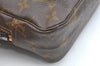 Auth Louis Vuitton Monogram Trousse Toilette 23 Clutch Hand Bag Old Model K5228