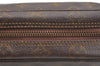 Auth Louis Vuitton Monogram Trousse Toilette 23 Clutch Hand Bag Old Model K5228