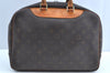 Authentic Louis Vuitton Monogram Deauville Hand Bag M47270 LV K5230