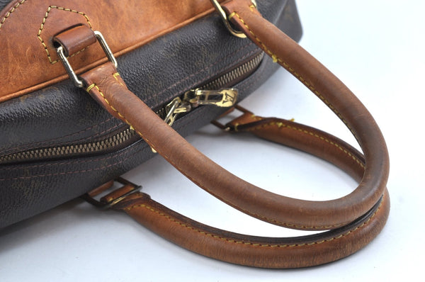 Authentic Louis Vuitton Monogram Deauville Hand Bag M47270 LV K5230