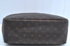 Authentic Louis Vuitton Monogram Deauville Hand Bag M47270 LV K5230
