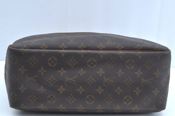 Authentic Louis Vuitton Monogram Deauville Hand Bag M47270 LV K5230