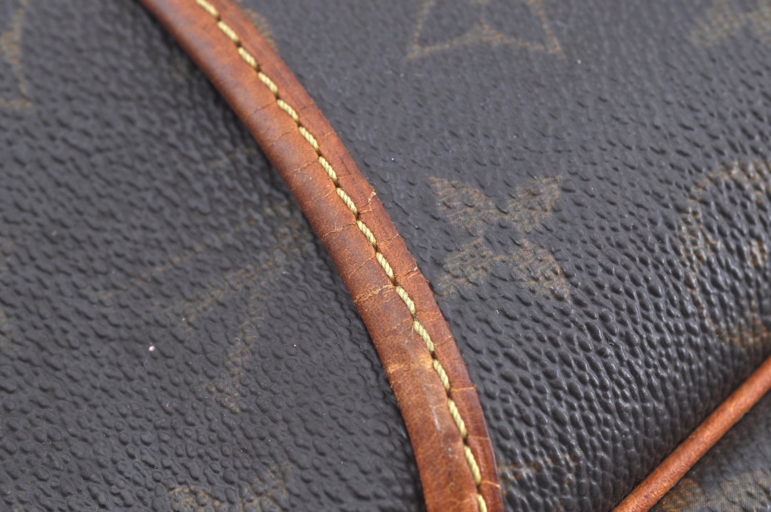 Authentic Louis Vuitton Monogram Deauville Hand Bag M47270 LV K5230