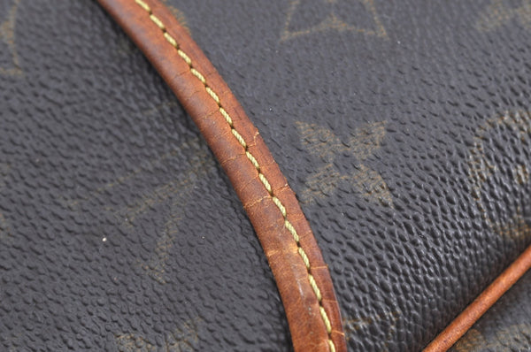 Authentic Louis Vuitton Monogram Deauville Hand Bag M47270 LV K5230