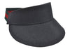 Auth GUCCI Web Sherry Line Sun Visor Denim Canvas Leather Size S Black K5237