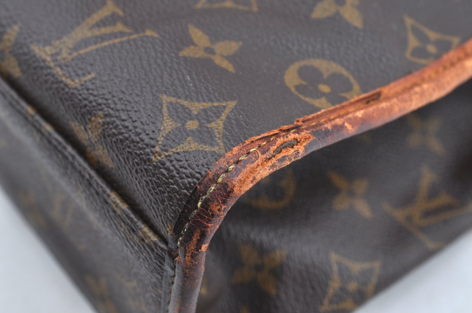 Auth Louis Vuitton Monogram Beverly 44 2Way Shoulder Hand Bag M51120 Junk K5240