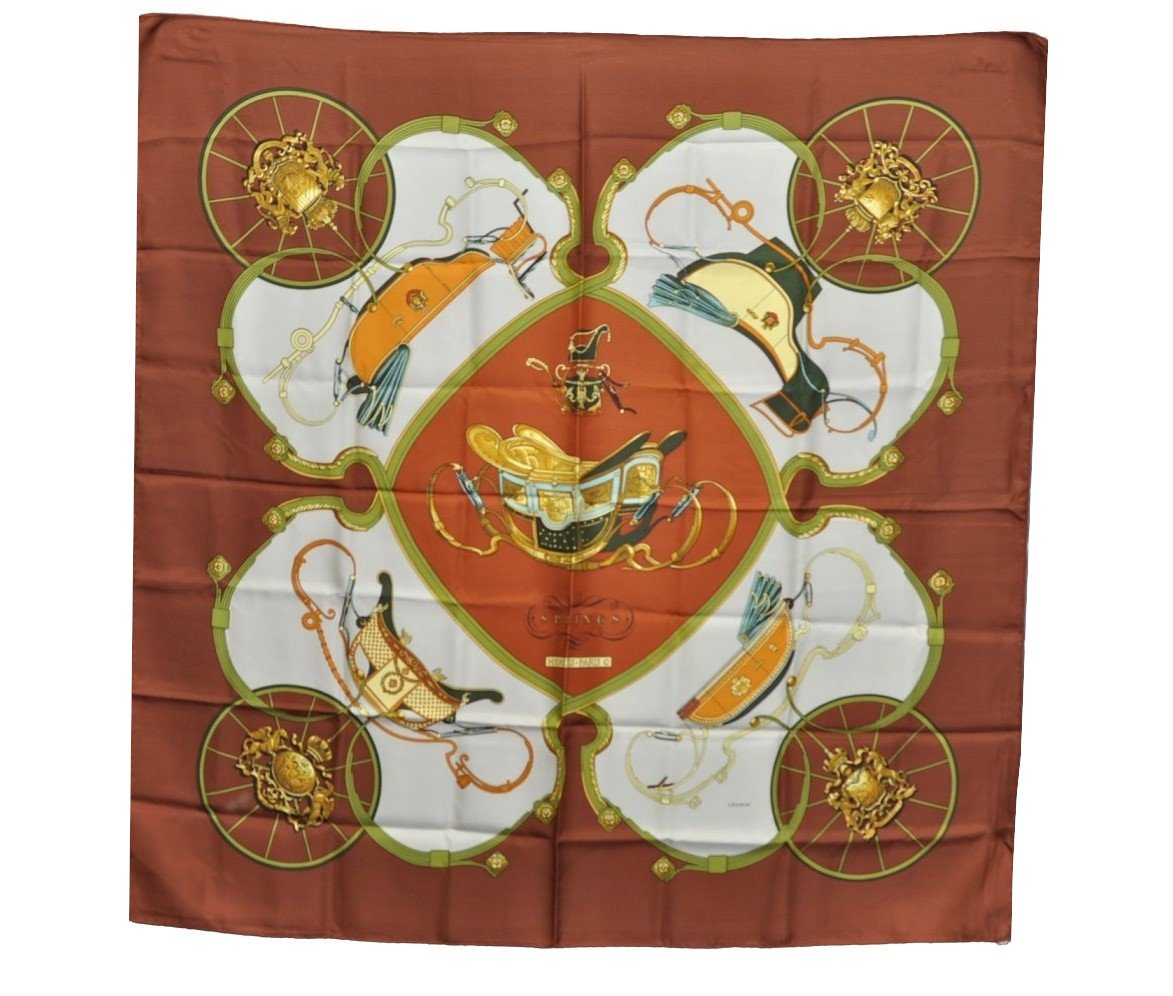 Authentic HERMES Carre 90 Scarf 