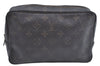 Auth Louis Vuitton Monogram Trousse Toilette 23 Clutch Hand Bag M47524 LV K5247