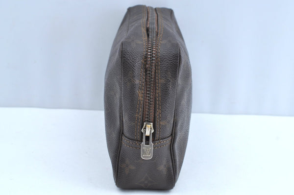 Auth Louis Vuitton Monogram Trousse Toilette 23 Clutch Hand Bag M47524 LV K5247