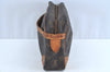 Authentic Louis Vuitton Monogram Compiegne 28 Clutch Hand Bag M51845 LV K5248