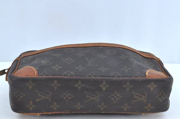 Authentic Louis Vuitton Monogram Compiegne 28 Clutch Hand Bag M51845 LV K5248