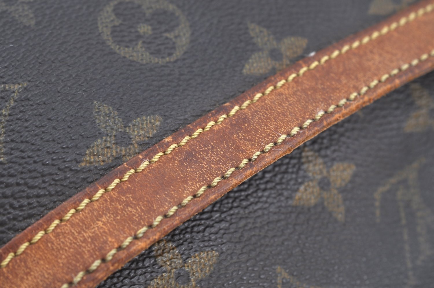 Authentic Louis Vuitton Monogram Compiegne 28 Clutch Hand Bag M51845 LV K5248