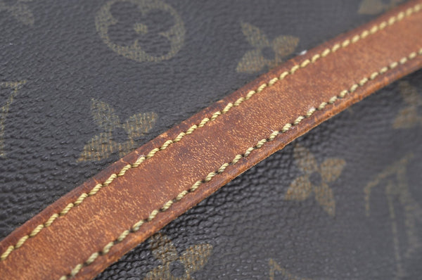 Authentic Louis Vuitton Monogram Compiegne 28 Clutch Hand Bag M51845 LV K5248