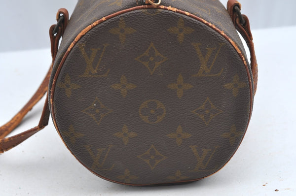 Authentic Louis Vuitton Monogram Papillon 30 Hand Bag Old Model LV Junk K5249