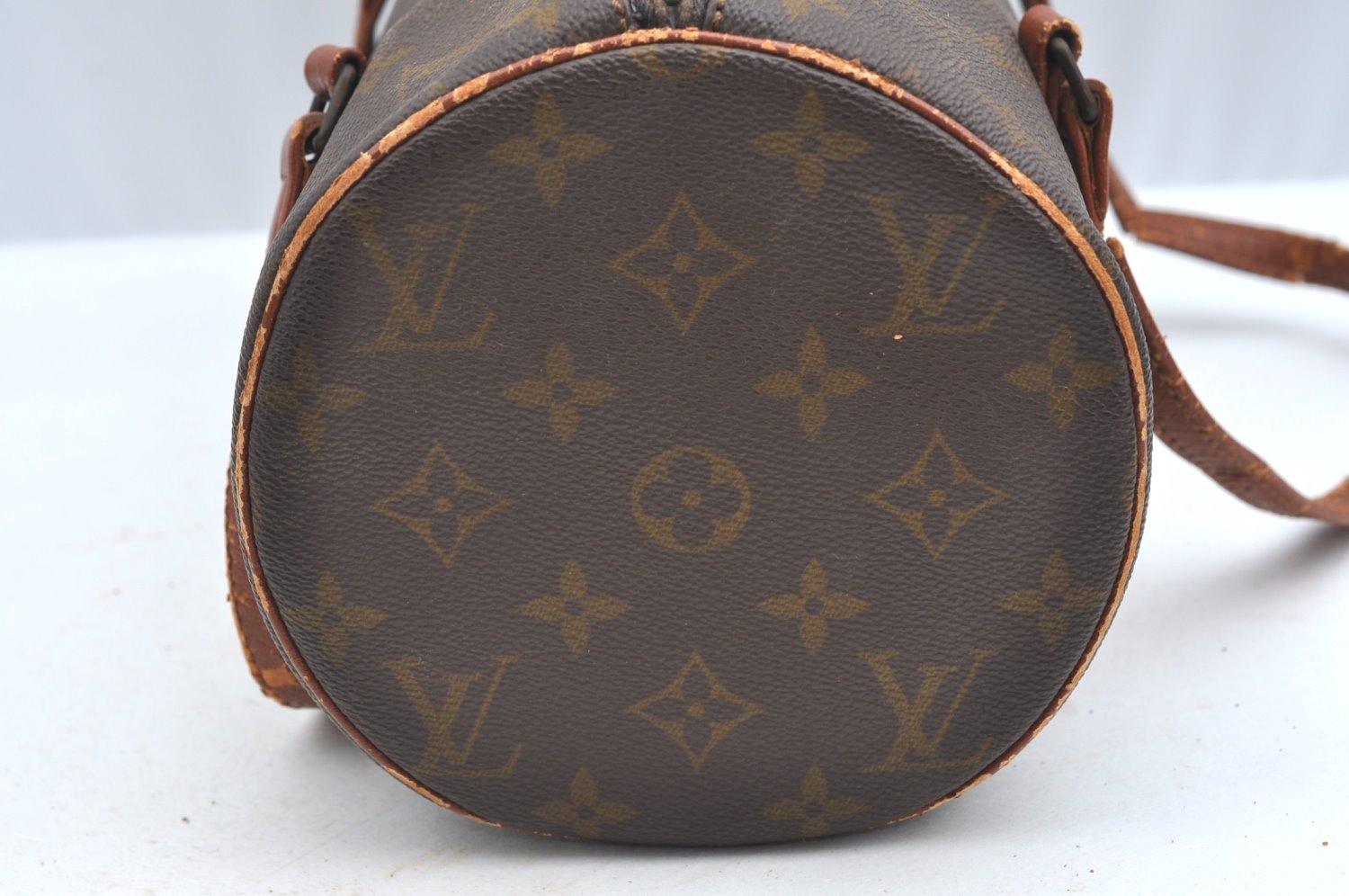 Authentic Louis Vuitton Monogram Papillon 30 Hand Bag Old Model LV Junk K5249