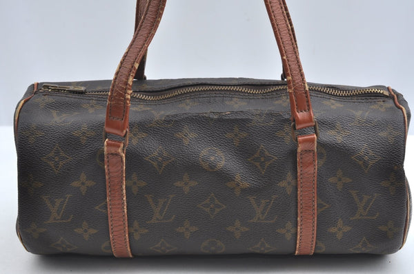Authentic Louis Vuitton Monogram Papillon 30 Hand Bag Old Model LV K5252