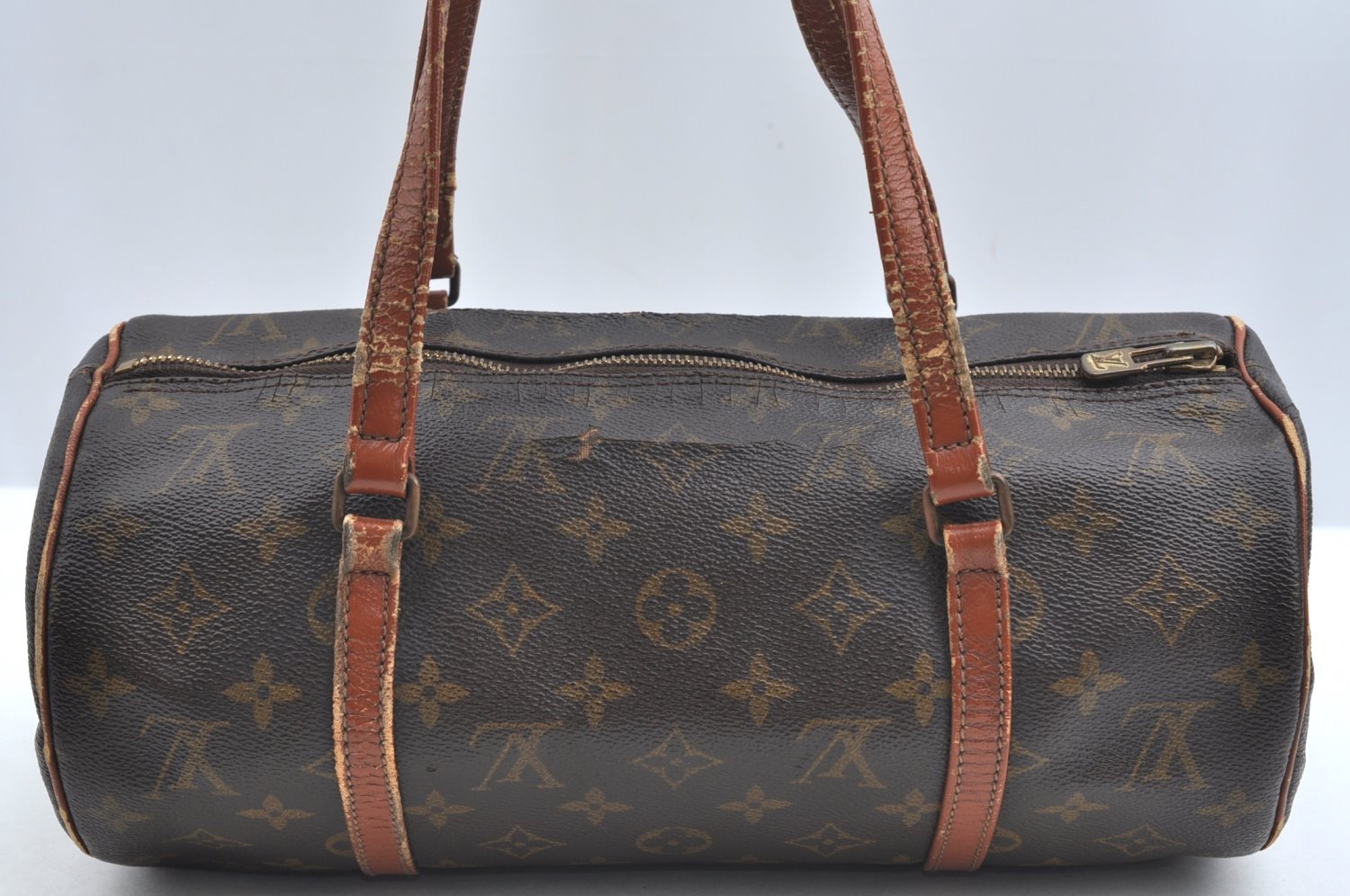 Authentic Louis Vuitton Monogram Papillon 30 Hand Bag Old Model LV K5252