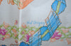 Authentic HERMES Carre 90 Scarf "LE SACRE du PRINTEMPS" Silk hite K5253