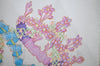 Authentic HERMES Carre 90 Scarf "LE SACRE du PRINTEMPS" Silk hite K5253