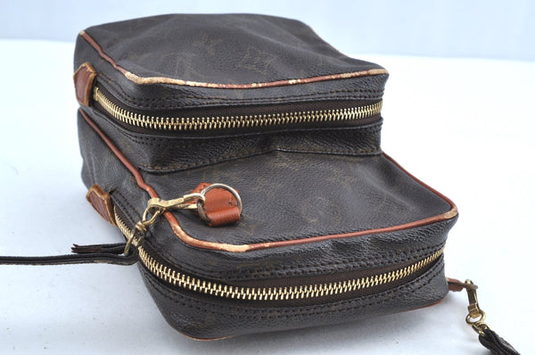 Auth Louis Vuitton Monogram Mini Amazone Shoulder Cross Bag Old Model Junk K5259