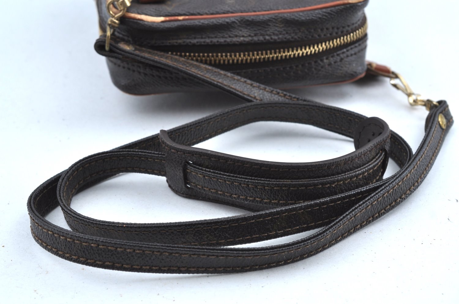 Auth Louis Vuitton Monogram Mini Amazone Shoulder Cross Bag Old Model Junk K5259