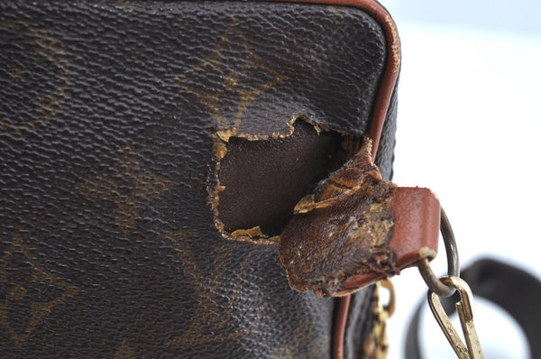 Auth Louis Vuitton Monogram Mini Amazone Shoulder Cross Bag Old Model Junk K5259