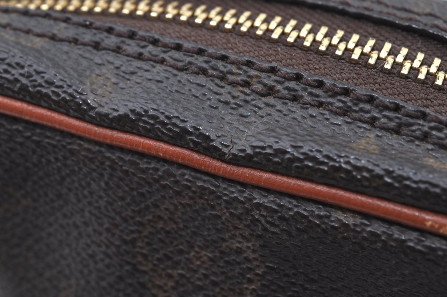 Auth Louis Vuitton Monogram Mini Amazone Shoulder Cross Bag Old Model Junk K5259