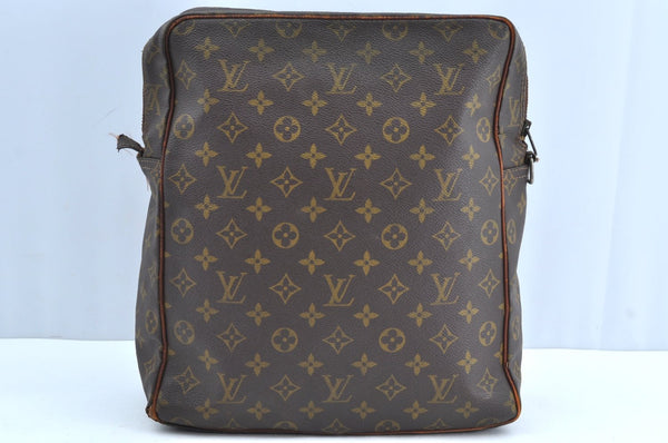 Authenic Louis Vuitton Monogram Marceau Shoulder Cross Bag Old Model Junk K5260