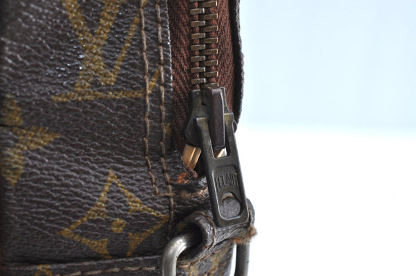 Authenic Louis Vuitton Monogram Marceau Shoulder Cross Bag Old Model Junk K5260